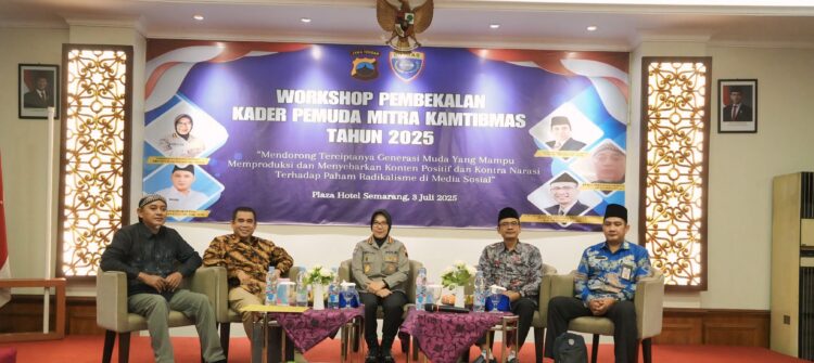 Gelar Workshop Pemuda Mitra Kamtibmas, Polda Jateng Bekali Kaum Muda Tolak Paham Radikalisme