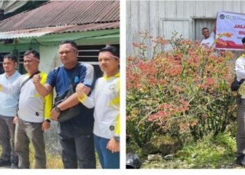 Sambut Hari Ulang Tahun  Ke-80 Republik Indonesia, Rutan Tarutung Gelar Fun Walk dan Bakti Sosial Bagikan Sembako