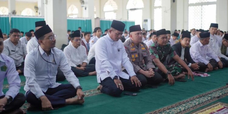 Pemerintah Kabupaten Solok Bersama Kemenag Gelar Sholat Istisqa’, Memohon Turunnya Hujan