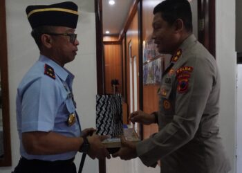 Kapolda Jateng Kunjungi Danlanud Adi Soemarmo, Perkuat Sinergitas Jaga Kondusifitas Jawa Tengah