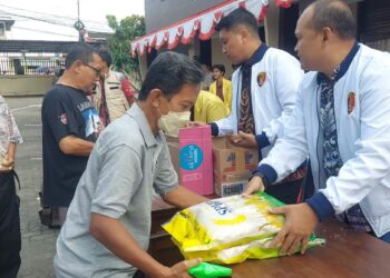 Satgas Pangan Polda Jateng Gelar Gerakan Pangan Murah, Warga Antusias Dapat Beras Murah