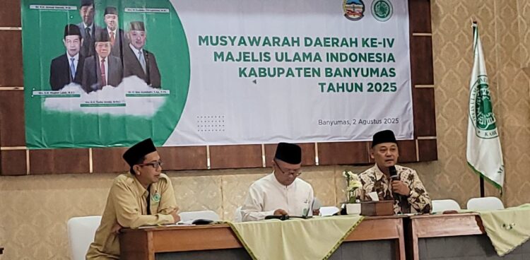 KH Taefur Arafat Kembali Pimpin MUI Kabupaten Banyumas