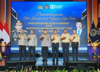 Teken Nota Kesepahaman dengan Kementerian Imipas, Kapolri Harap Sinergisitas Makin Optimal