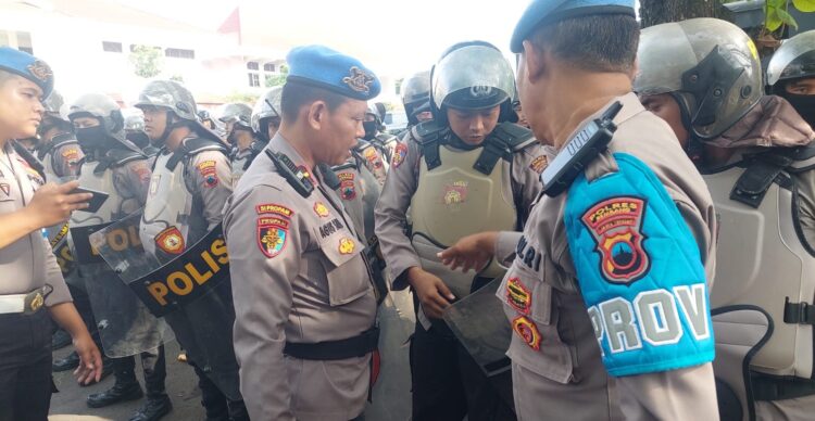 Cek Kesiapan Personel, Bidpropam Polda Jateng Pastikan Pengamanan Unra di Pati Humanis dan Sesuai SOP