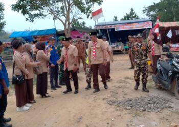 Pembukaan Perkemahan Jambore Ranting ( Kwaran Ranting ) Ke – III Se Kecamatan Mesuji Makmur Tahun 2025