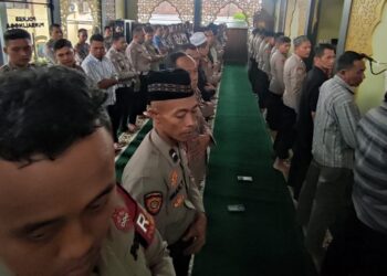 Polres Purbalingga Gelar Salat Gaib untuk Almarhum Affan Kurniawan