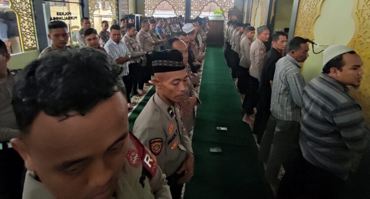 Polres Purbalingga Gelar Salat Gaib untuk Almarhum Affan Kurniawan