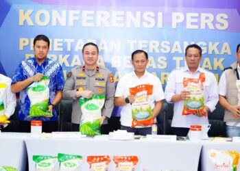 Kasus Beras Oplosan Tiga Petinggi PT PIM Jadi Tersangka