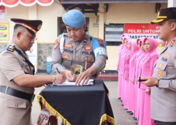 Kapolres Purbalingga Pimpin Sertijab Kabag Perencanaan