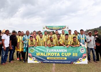 Pemkab Solok Lolos Dramatis ke Final Pertama Piala Wali Kota Padang Panjang
