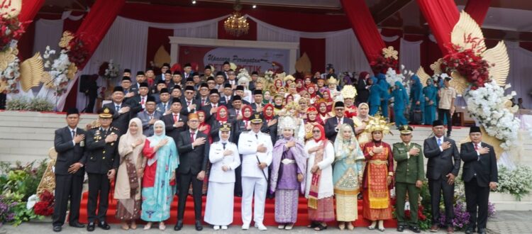 Wali Kota Pagar Alam Pimpin Upacara Peringatan Hari Kemerdekaan Republik Indonesia (HUT) RI ke 80 Thn 2025