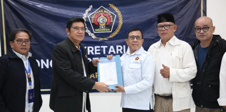 Hendry Ch Bangun Mendaftar Sebagai Calon Ketua Umum PWI, Ajak Semua Anggota Bersatu Majukan PWI
