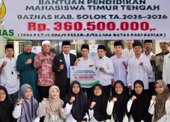 Penyaluran Zakat untuk Mahasiswa Timur Tengah, BAZNAS Kabupaten Solok Dinilai Menimbulkan Kecemburuan Sosial