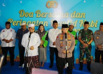 Hadiri Doa Bersama dan Peringatan Maulid Nabi, Kapolri Ajak Masyarakat Jaga Persatuan dan Kesatuan Untuk Memajukan Indonesia