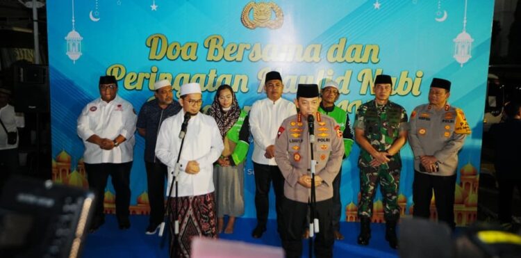 Hadiri Doa Bersama dan Peringatan Maulid Nabi, Kapolri Ajak Masyarakat Jaga Persatuan dan Kesatuan Untuk Memajukan Indonesia