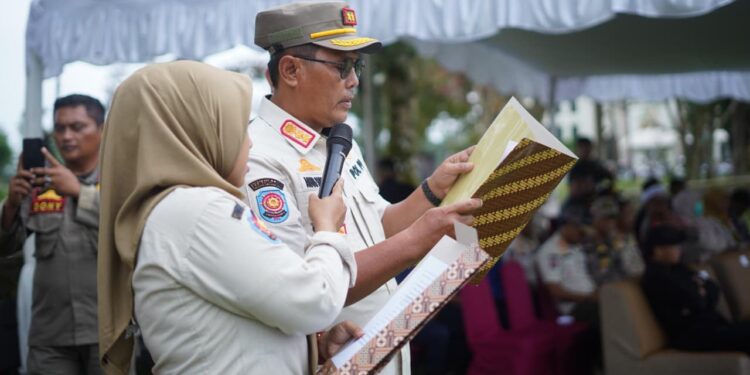 Kang Rey Tegaskan Satlinmas Berperan Dalam Menjaga Subang Kondusif
