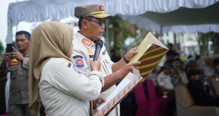 Kang Rey Tegaskan Satlinmas Berperan Dalam Menjaga Subang Kondusif