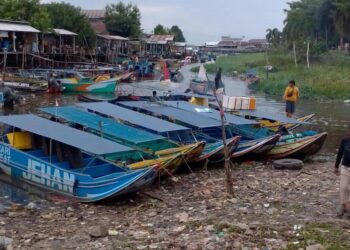 Kondisi Pelabuhan Speed Boat dan Kapal Motor di Tulung Selapan Ilir, Mulai Keritis