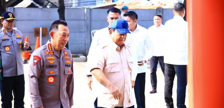 Presiden Kunjungi Polisi Korban Kerusuhan, Polri Janji Pulihkan Keamanan dan Tangkap Pelaku