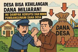 Desa Teluk Berumbun Kecamatan Tanah Putih Kabupaten Rokan Hilir Thn 2023 sd 2025 Menerima Dana Desa Rp.2,4 M lebih, Diduga Jadi Ajang Korupsi