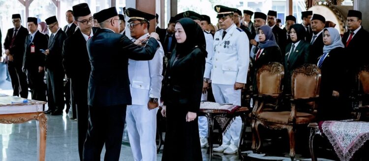 Tata Birokrasi Lebih Responsif, Bupati Sadewo Lantik 96 Pejabat Adminsitratif