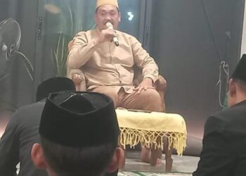 Kepala Desa Belimbing H.Maskota HJS,SE, Hadiri Acara Maulid Nabi di Sambut Antusias Warganya