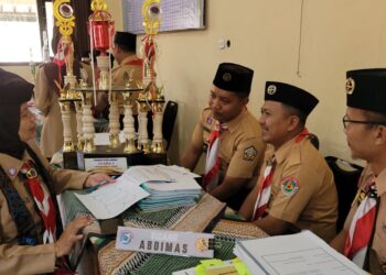 Wabub Banyumas Lintarti Terima Tim Penilai Kwarcab Tergiat Tahun 2025