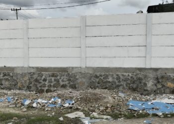 Proyek Pagar Beton Terminal Madya Tarutung Gunakan Pondasi Lama, Kualitas Diragukan