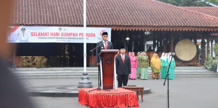 Pimpin Upacara Sumpah Pemuda, Sadewo : Pemuda Banyumas Jadi Garda Terdepan Pembangunan Daerah