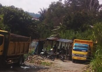 Diduga tidak mengantongi izin, Penambang Pasir Di Kecamatan Sipoholon Bebas Beroperasi, Rusak Lingkungan