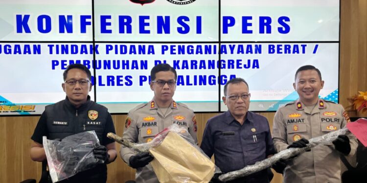 Polres Purbalingga Jelaskan Kasus Pembunuhan di Karangreja, Pelaku Alami Gangguan Jiwa