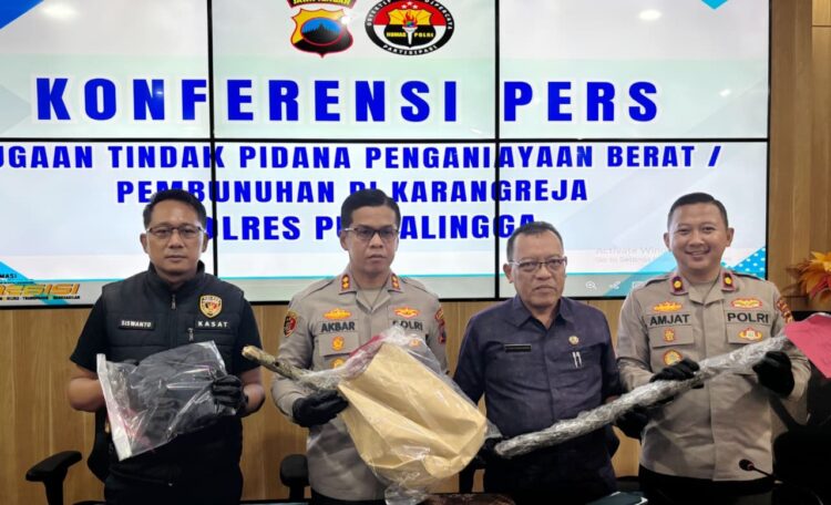 Polres Purbalingga Jelaskan Kasus Pembunuhan di Karangreja, Pelaku Alami Gangguan Jiwa