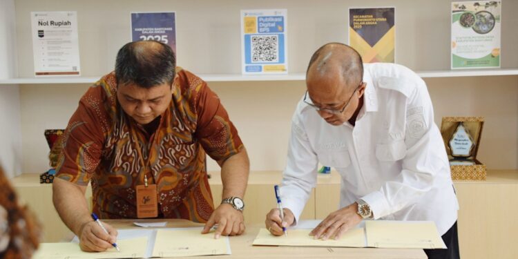 Badan Pusat Statistik dan Pemkab Banyumas Teken MoU Perkuat Pengelolaan Data