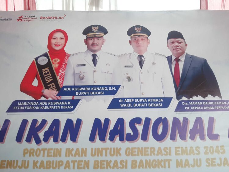 Hari Ikan Nasional ke-12 Tingkat Kabupaten Bekasi Tahun 2025, Bupati Ajak Masyarakat Perkuat Gizi Komsumsi Ikan