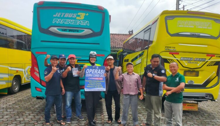 Operasi Zebra Candi 2025, Polres Purbalingga Ajak Pengemudi Bus Pariwisata Tertib Lalu Lintas