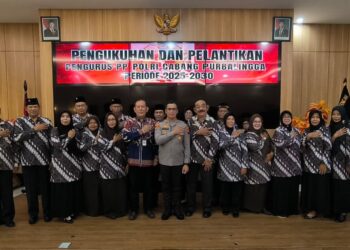 Kapolres Purbalingga Lantik Pengurus Baru PP Polri Periode 2025–2030
