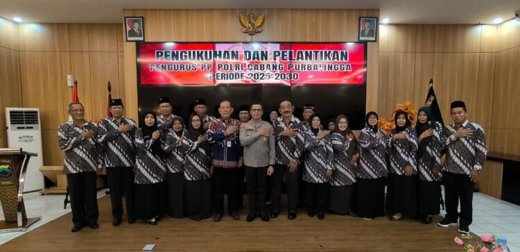 Kapolres Purbalingga Lantik Pengurus Baru PP Polri Periode 2025–2030