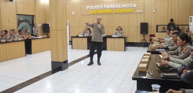 Polres Purbalingga Siap Menjadi Garda Penanggulangan Bencana Alam
