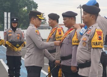 Polres Purbalingga Kukuhkan Pamapta dan Beri Penghargaan Personel Berprestasi