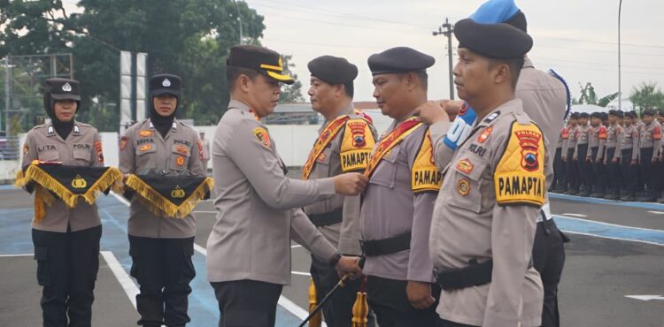 Polres Purbalingga Kukuhkan Pamapta dan Beri Penghargaan Personel Berprestasi