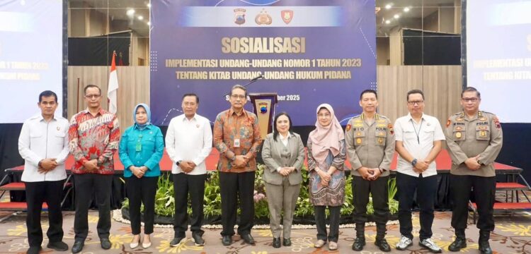 Polda Jateng Gelar Sosialisasi KUHP Baru, Tingkatkan Pemahaman Aparat Penegak Hukum