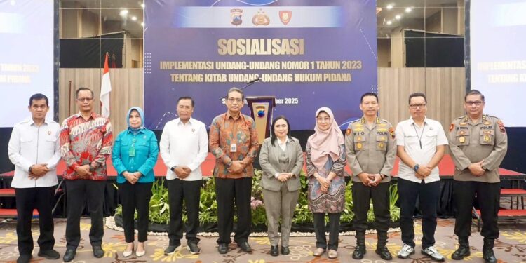 Polda Jateng Gelar Sosialisasi KUHP Baru, Tingkatkan Pemahaman Aparat Penegak Hukum
