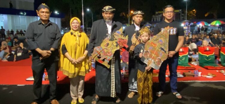 Wayang Dablongan di Purbalingga, Polisi dan Masyarakat Berbaur dalam Budaya