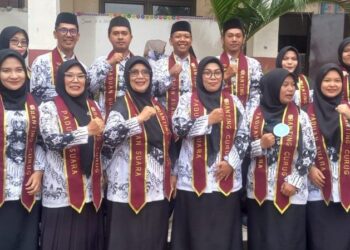 PGRI Kecamatan Bojongsari Meriahkan HUT Ke-80