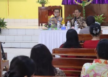 Polres Purbalingga Sosialisasikan Penanggulangan Kenakalan Remaja dan Bullying di GKJ Pengalusan