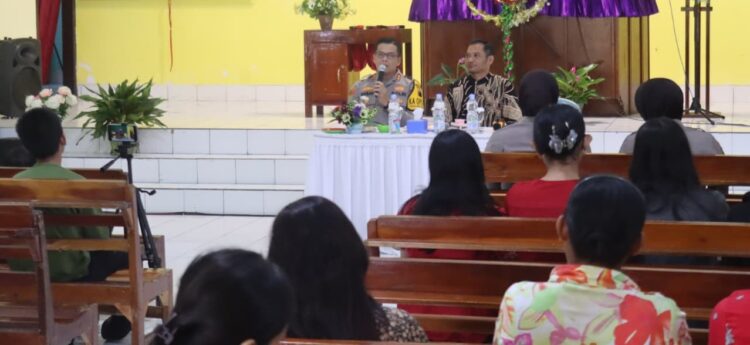 Polres Purbalingga Sosialisasikan Penanggulangan Kenakalan Remaja dan Bullying di GKJ Pengalusan