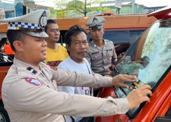 Operasi Zebra Candi 2025, Polres Purbalingga Ajak Sopir Angkot Tertib Lalu Lintas