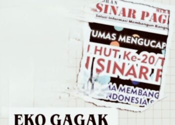 Eko Gagak : Hari Ulang Tahun Media Sinar Pagi Group Ke-20 Bertekad Memperkuat Optimisme