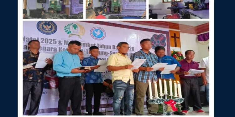 Perayaan Natal Yayasan Pelayanan Nipi Andaliman Bersama Pegawai dan Warga Binaan Rutan Kelas IIB Tarutung Berlangsung Penuh Sukacita