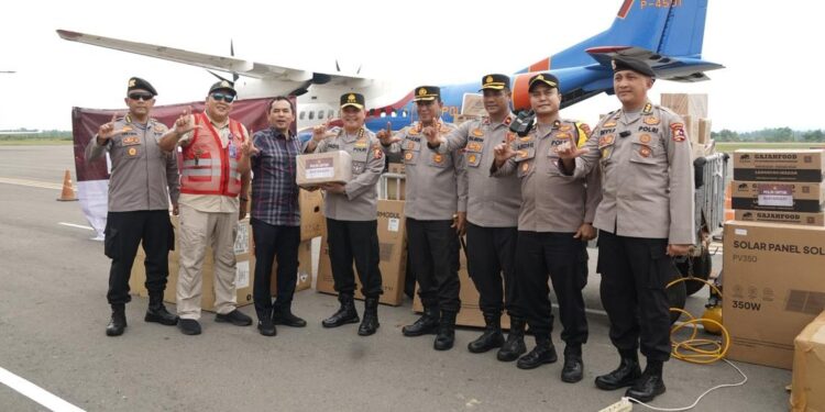 Kapolri Salurkan Bantuan Kemanusiaan untuk Korban Bencana di Lhokseumawe
